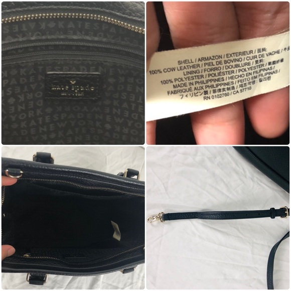 Kate Spade Bay Street Camryn Small Satchel Pebbled - Picture 7 of 8